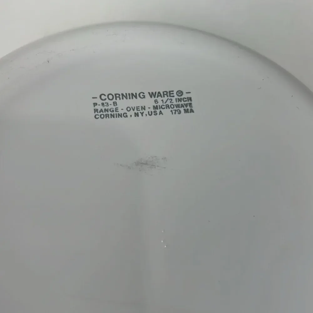 Corning Ware Spice of Life Skillet Saucepan P-83 6 1/2 Inches Round Skillet USA